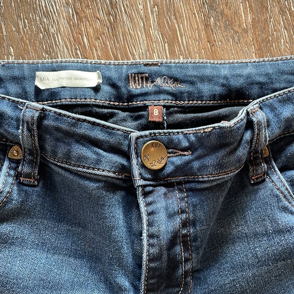 COPY - Kut from the Kloth Women’s MIA Toothpick Skinny Jeans size 8 - Picture 3 of 4